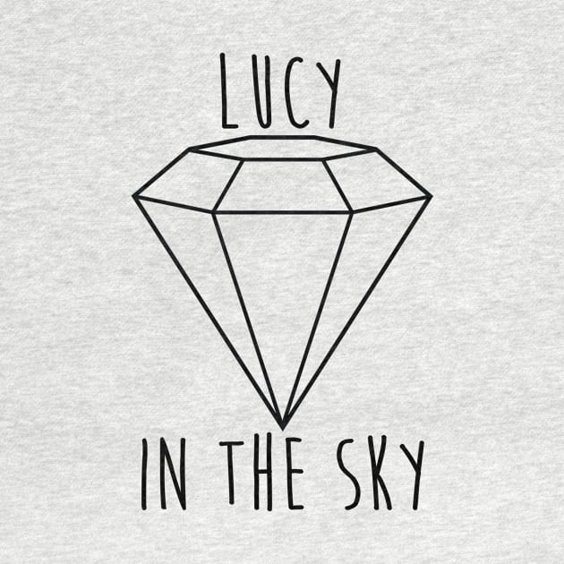 Lucy in the Sky With Diamonds, black by Perezzzoso